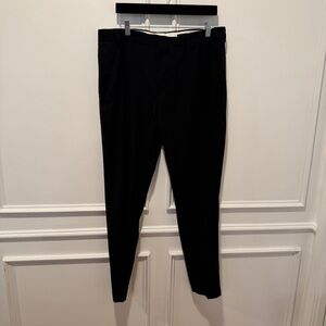 H&M Men’s Skinny Fit Dress Pants Size 36R Black Stretch Professional Work